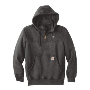 Carhartt ® Rain Defender ® Paxton Heavyweight Hooded Zip Mock Sweatshirt